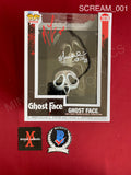 SCREAM_001 - Ghost Face 2036 VHS Scream Funko Pop! Autographed By Matthew Lillard & Skeet Ulrich