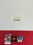 SCREAM_026 - 11x14 Photo Autographed By Rose McGowan, Neve Campbell, Henry Winkler, Matthew Lillard, Roger Jackson, Skeet Ulrich, Jamie Kennedy, & Lee Waddell