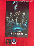 SCREAM_066 - 11x17 Photo Autographed By Neve Campbell, Mikey Madison & Jasmin Savoy Brown