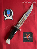 SCREAM_121 - Buck 120 Knife Autographed By Matthew Lillard & Skeet Ulrich