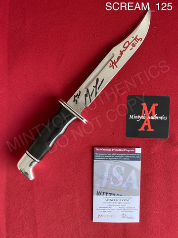 SCREAM_125 - Buck 120 Knife Autographed By Matthew Lillard & Skeet Ulrich