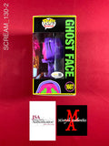 SCREAM_130 - Ghost Face 1607 Blacklight Funko Pop! Autographed By Matthew Lillard & Skeet Ulrich