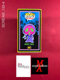 SCREAM_130 - Ghost Face 1607 Blacklight Funko Pop! Autographed By Matthew Lillard & Skeet Ulrich