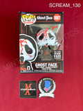 SCREAM_130 - Ghost Face 1607 Hot Topic Scare Fair Exclusive Funko Pop! Autographed By Matthew Lillard & Skeet Ulrich