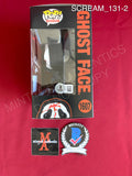 SCREAM_131 - Ghost Face 1607 Hot Topic Scare Fair Exclusive Funko Pop! Autographed By Matthew Lillard & Skeet Ulrich
