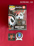 SCREAM_132 - Ghost Face 1607 Hot Topic Scare Fair Exclusive Funko Pop! Autographed By Matthew Lillard & Skeet Ulrich