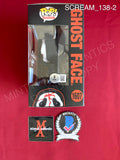 SCREAM_138 - Ghost Face 1607 Hot Topic Scare Fair Exclusive Funko Pop! Autographed By Matthew Lillard & Skeet Ulrich