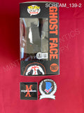 SCREAM_139 - Ghost Face 1607 Hot Topic Scare Fair Exclusive Funko Pop! Autographed By Matthew Lillard & Skeet Ulrich