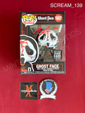 SCREAM_139 - Ghost Face 1607 Hot Topic Scare Fair Exclusive Funko Pop! Autographed By Matthew Lillard & Skeet Ulrich