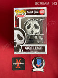 SCREAM_143 - Ghost Face 1607 Ghost Face Funko Pop! Autographed By Matthew Lillard & Skeet Ulrich