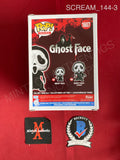 SCREAM_144 - Ghost Face 1607 Ghost Face Funko Pop! Autographed By Matthew Lillard & Skeet Ulrich