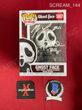SCREAM_144 - Ghost Face 1607 Ghost Face Funko Pop! Autographed By Matthew Lillard & Skeet Ulrich