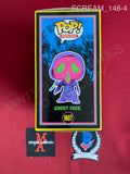 SCREAM_146 - Ghost Face 1607 Blacklight Funko Pop! Autographed By Matthew Lillard & Skeet Ulrich