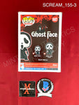 SCREAM_155 - Ghost Face 1607 Funko Pop! Autographed By Matthew Lillard & Skeet Ulrich