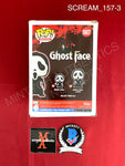 SCREAM_157 - Ghost Face 1607 Funko Pop! Autographed By Matthew Lillard & Skeet Ulrich