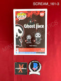 SCREAM_161 - Ghost Face 1607 Funko Pop! Autographed By Matthew Lillard & Skeet Ulrich