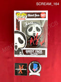 SCREAM_164 - Ghost Face 1607 Funko Pop! Autographed By Matthew Lillard & Skeet Ulrich