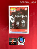 SCREAM_166 - Ghost Face 1607 Funko Pop! Autographed By Matthew Lillard & Skeet Ulrich