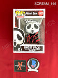 SCREAM_166 - Ghost Face 1607 Funko Pop! Autographed By Matthew Lillard & Skeet Ulrich