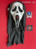 SCREAM_182 - Ghost Face Fun World Scream Mask Autographed By Matthew Lillard & Skeet Ulrich