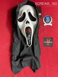 SCREAM_183 - Ghost Face Fun World Scream Mask Autographed By Matthew Lillard & Skeet Ulrich