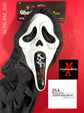 SCREAM_200 - Ghost Face 25th Anniversary Fun World Mask Autographed By Matthew Lillard & Skeet Ulrich