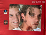 SCREAM_299 - 16x20 Photo Autographed By Matthew Lillard & Skeet Ulrich