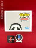 SCREAM_2_002 - Ghost Face 1607 Ghost Face Funko Pop! Autographed By Timothy Olyphant & Laurie Metcalf