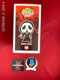 SCREAM_2_009 - Ghost Face 1607 Ghost Face Funko Pop! Autographed By Timothy Olyphant & Laurie Metcalf