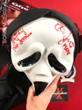 SCREAM_2_030 - Ghost Face Fun World Mask Autographed By Timothy Olyphant & Laurie Metcalf
