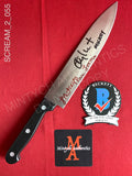 SCREAM_2_055 - Real 8" Steel Knife Autographed By Timothy Olyphant & Laurie Metcalf