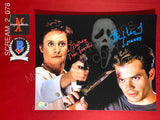 SCREAM_2_078 - 11x14 Photo Autographed By Timothy Olyphant & Laurie Metcalf