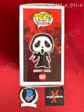 SCREAM_4_011 - Ghost Face 1607 Scream Funko Pop! Autographed By Emma Roberts & Rory Culkin