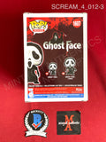 SCREAM_4_012 - Ghost Face 1607 Scream Funko Pop! Autographed By Emma Roberts & Rory Culkin