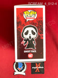 SCREAM_4_012 - Ghost Face 1607 Scream Funko Pop! Autographed By Emma Roberts & Rory Culkin