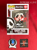 SCREAM_4_012 - Ghost Face 1607 Scream Funko Pop! Autographed By Emma Roberts & Rory Culkin