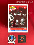 SCREAM_4_018 - Ghost Face 1607 Scream Funko Pop! Autographed By Emma Roberts & Rory Culkin