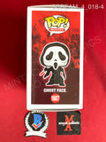 SCREAM_4_018 - Ghost Face 1607 Scream Funko Pop! Autographed By Emma Roberts & Rory Culkin