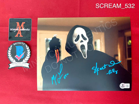 SCREAM_532 - 8x10 Photo Autographed By Matthew Lillard & Skeet Ulrich