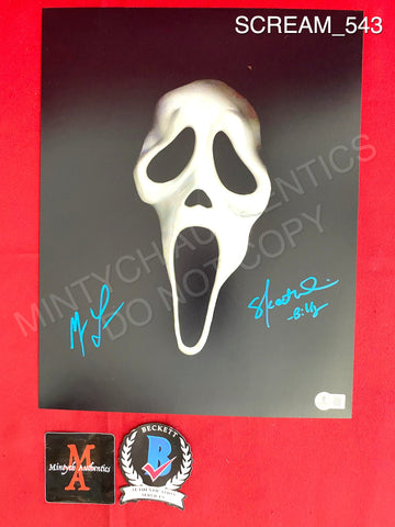 SCREAM_543 - 11x14 Photo Autographed By Matthew Lillard & Skeet Ulrich