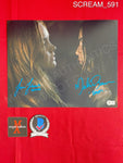 SCREAM_591 - 11x14 Photo Autographed By Melissa Barrera & Liana Liberato