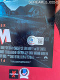 SCREAM_5_022 - 11x17 Photo Autographed By Jack Quaid, Jasmin Savoy Brown, Melissa Barrera, Mikey Madison, Sonia Ammar & Neve Campbell