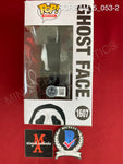 SCREAM_5_053 - Ghost Face 1607 Ghost Face Funko Pop! Autographed By Jack Quaid & Mikey Madison