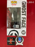 SCREAM_5_053 - Ghost Face 1607 Ghost Face Funko Pop! Autographed By Jack Quaid & Mikey Madison