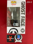 SCREAM_5_054 - Ghost Face 1607 Ghost Face Funko Pop! Autographed By Jack Quaid & Mikey Madison