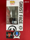 SCREAM_5_054 - Ghost Face 1607 Ghost Face Funko Pop! Autographed By Jack Quaid & Mikey Madison