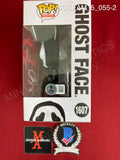 SCREAM_5_055 - Ghost Face 1607 Ghost Face Funko Pop! Autographed By Jack Quaid & Mikey Madison
