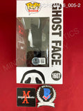 SCREAM_6_005 - Ghost Face 1607 Ghost Face Funko Pop! Autographed By Dermot Mulroney, Liana Liberato, Jack Champion