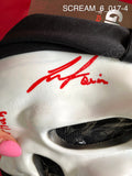 SCREAM_6_017 - Ghost Face Fun World Mask Autographed By Dermot Mulroney, Liana Liberato, Jack Champion