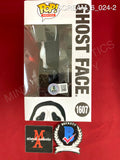 SCREAM_6_024 - Ghost Face 1607 Ghost Face AMAZON Exclusive Funko Pop! Autographed By Jack Champion & Liana Liberato